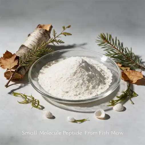 Can small molecule peptide from fish maw Boost Collagen?